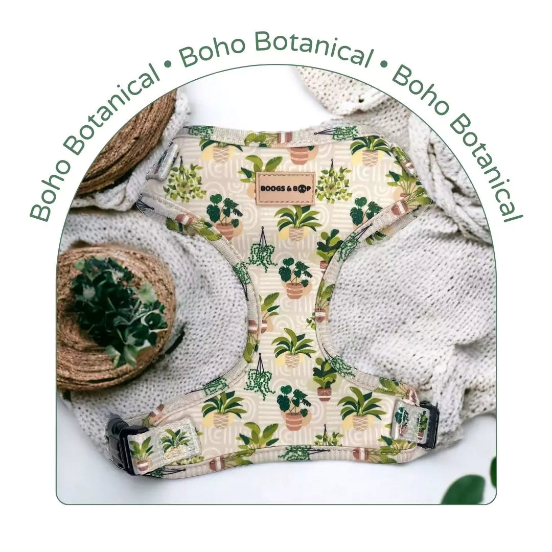Boho Botanical Dog Accessories Collection