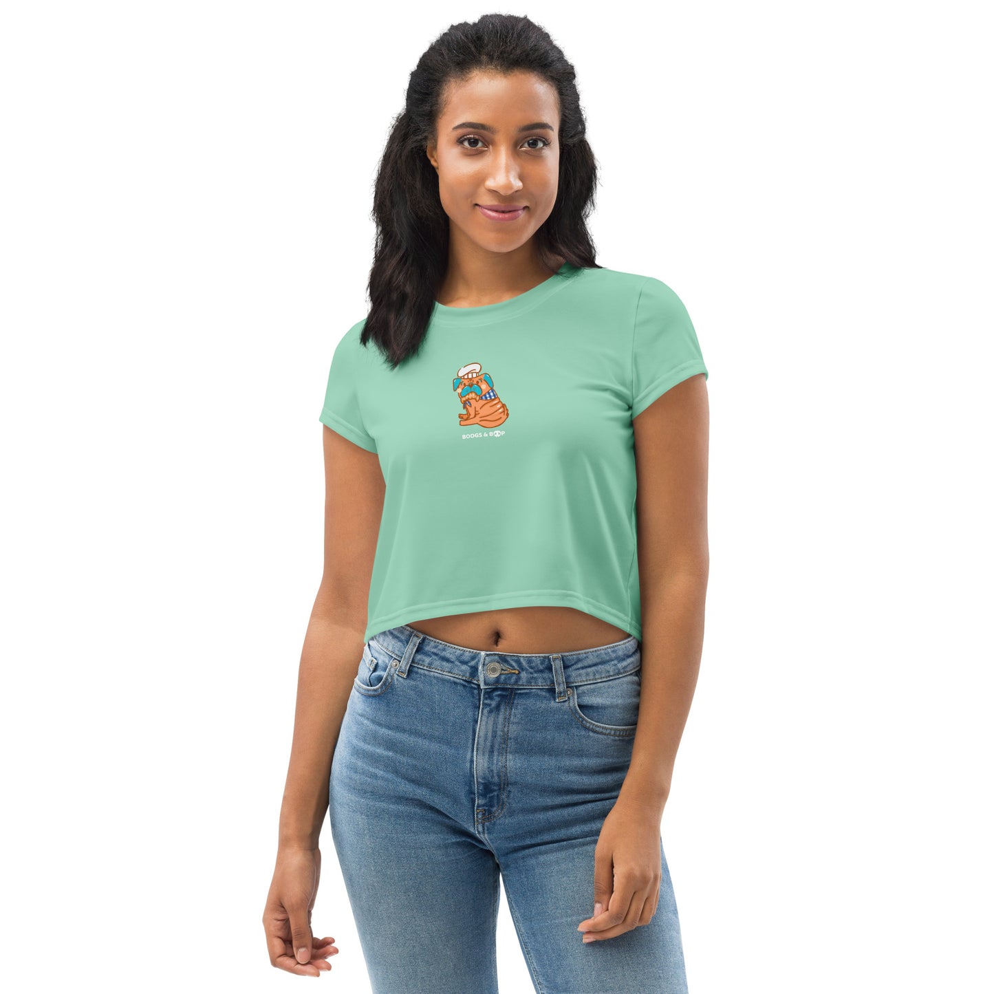 Beloved Breeds Pug Mom Crop Top