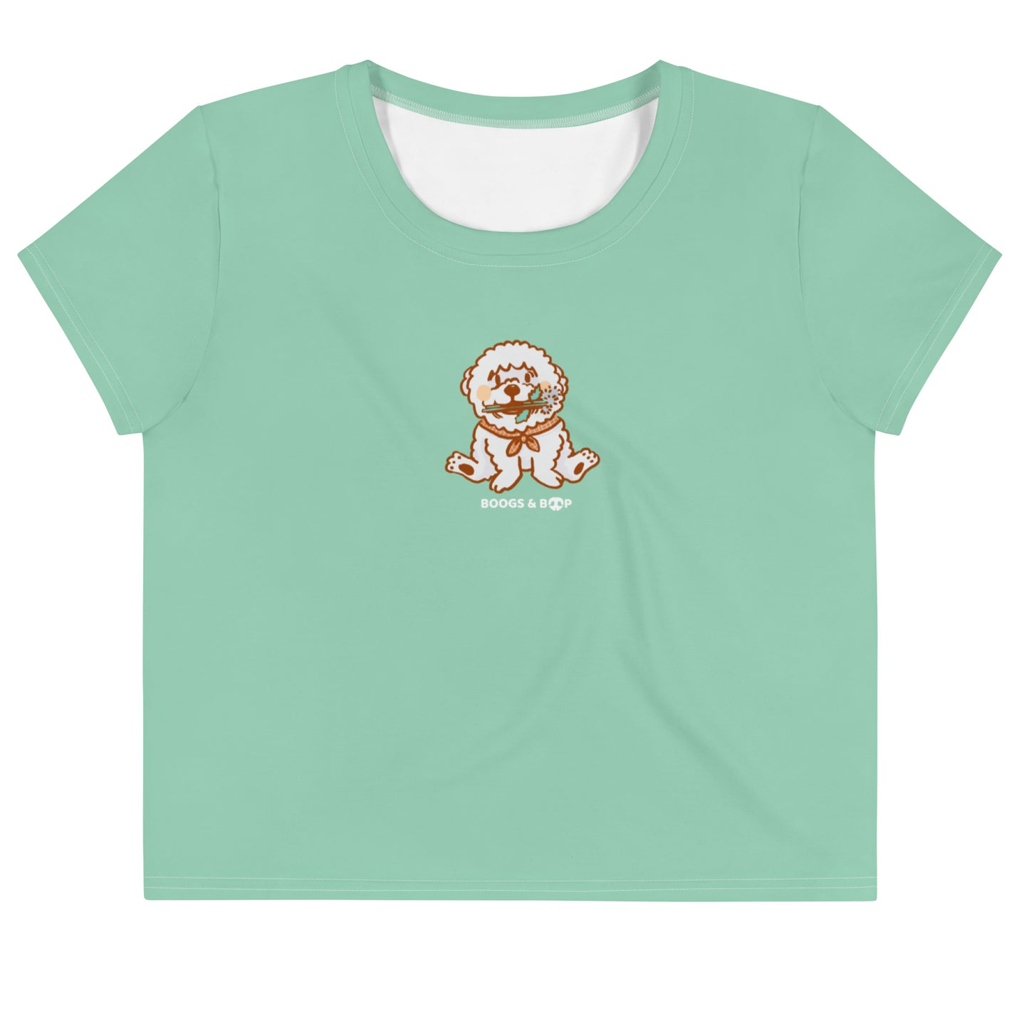 Beloved Breeds Bichon Mom Crop Top