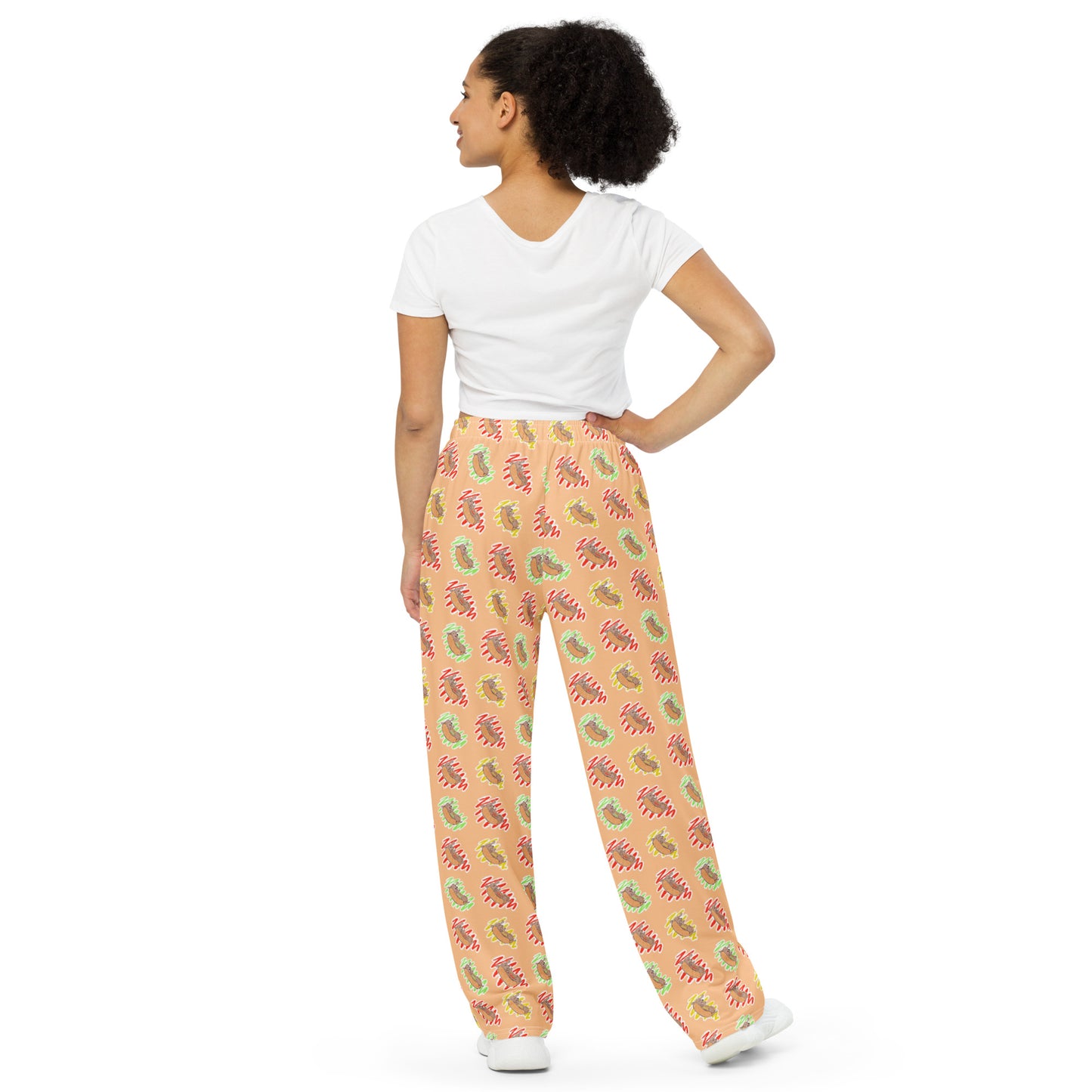 Hot Dog Lover Unisex Pajama Pants - Boogs & Boop