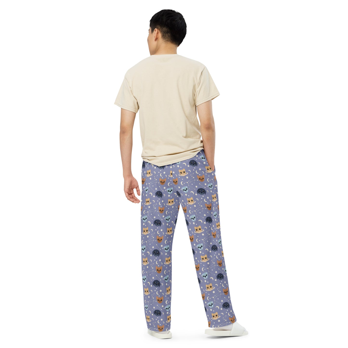Astro-Mutt Unisex Pajama Pants - Boogs & Boop