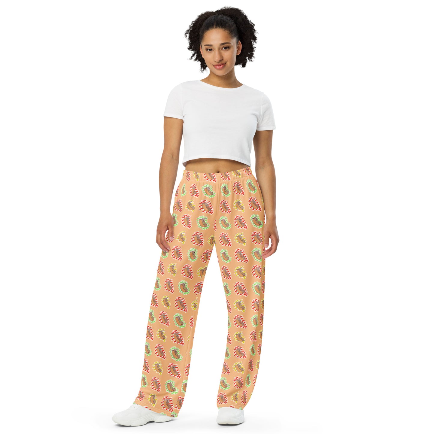 Hot Dog Lover Unisex Pajama Pants - Boogs & Boop