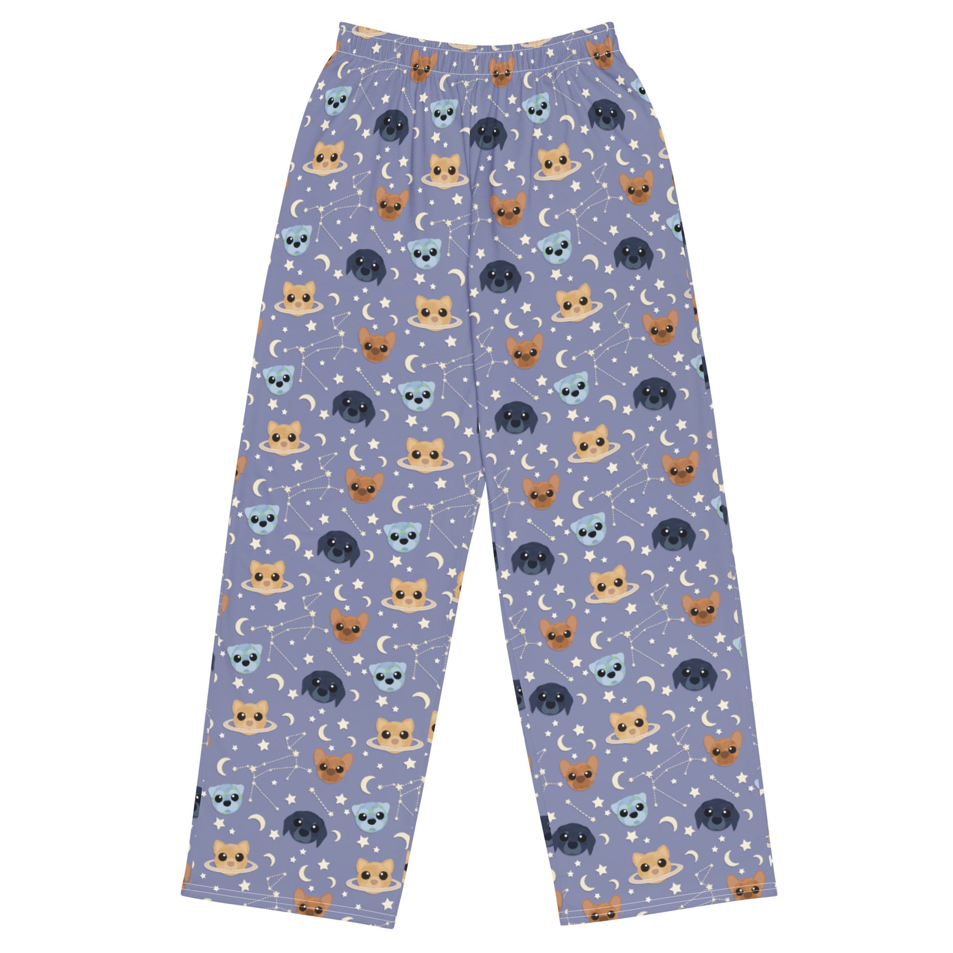 Astro-Mutt Unisex Pajama Pants - Boogs & Boop