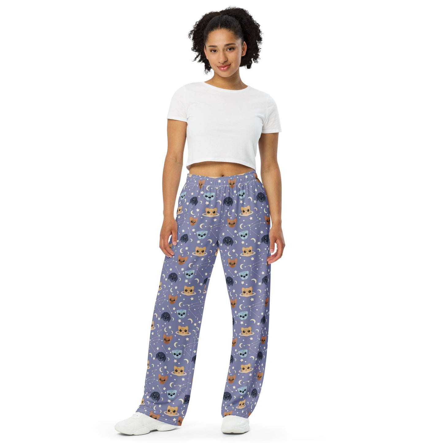 Astro-Mutt Unisex Pajama Pants - Boogs & Boop