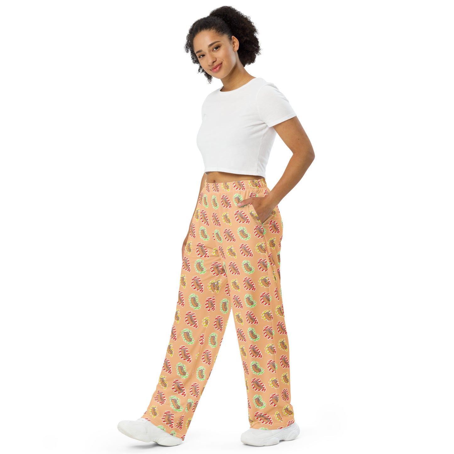 Hot Dog Lover Unisex Pajama Pants - Boogs & Boop