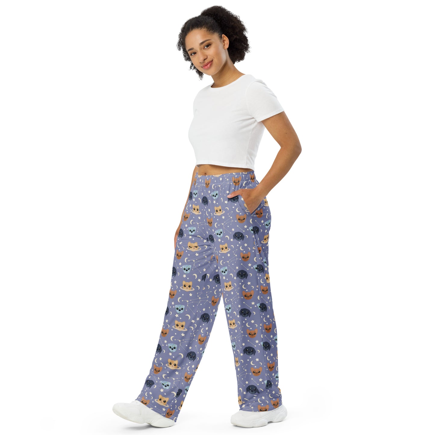 Astro-Mutt Unisex Pajama Pants - Boogs & Boop
