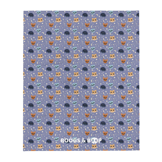Astro-Mutts Throw Blanket - Boogs & Boop