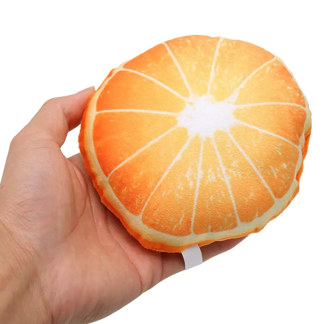 Shop Orange Slice Plush Dog Toy by Boogs & Boop.