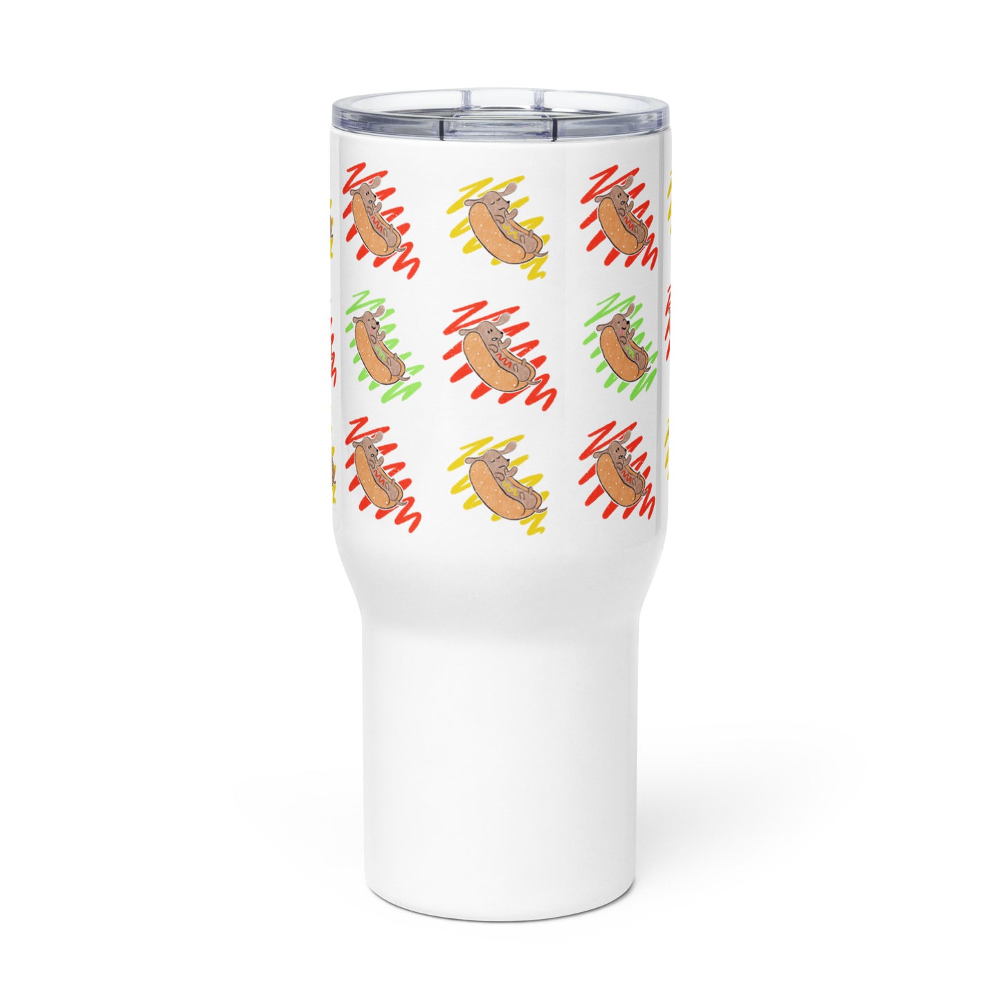 Hot Dog Lover Travel Mug (25 oz) - Boogs & Boop