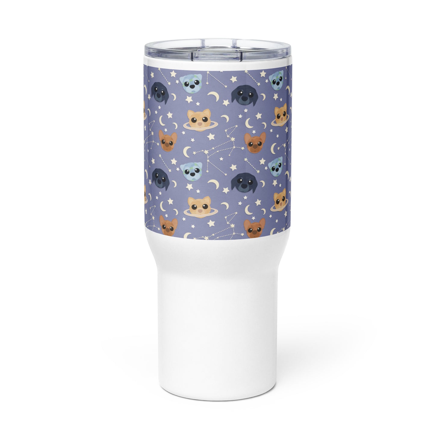 Astro-Mutts Travel Mug (25 oz) - Boogs & Boop