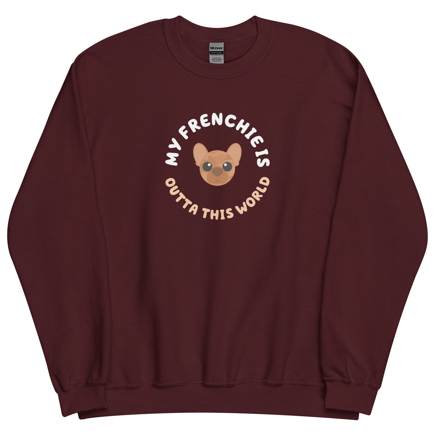 Astro-Mutts Outta This World Unisex Sweatshirt - Frenchie - Boogs & Boop