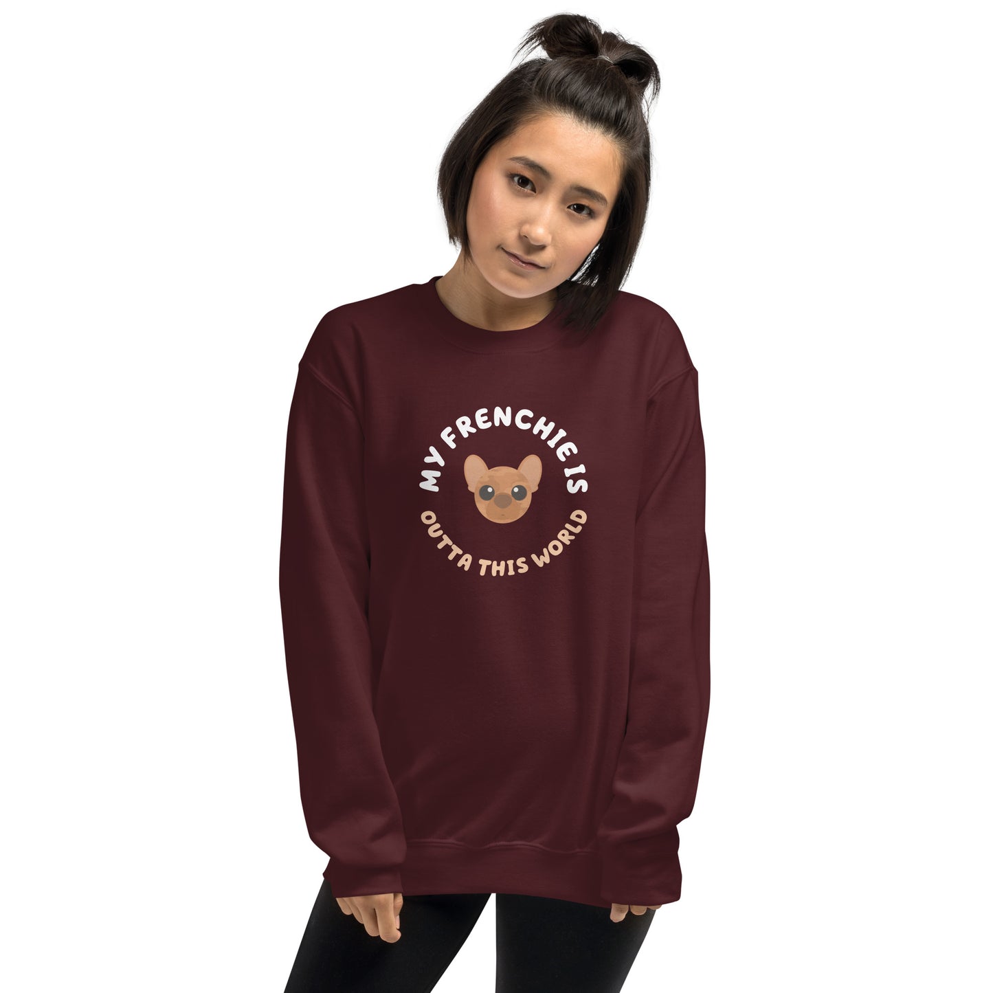 Astro-Mutts Outta This World Unisex Sweatshirt - Frenchie - Boogs & Boop
