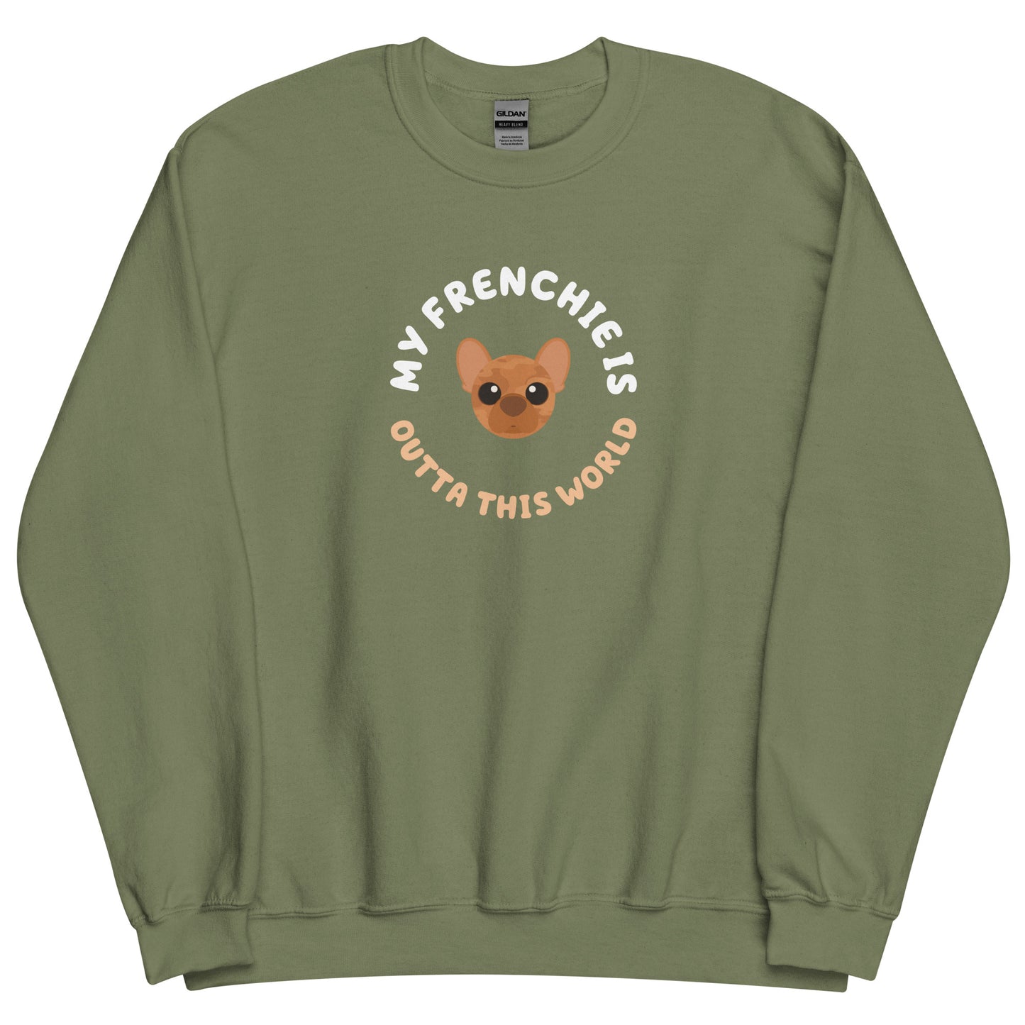 Astro-Mutts Outta This World Unisex Sweatshirt - Frenchie - Boogs & Boop