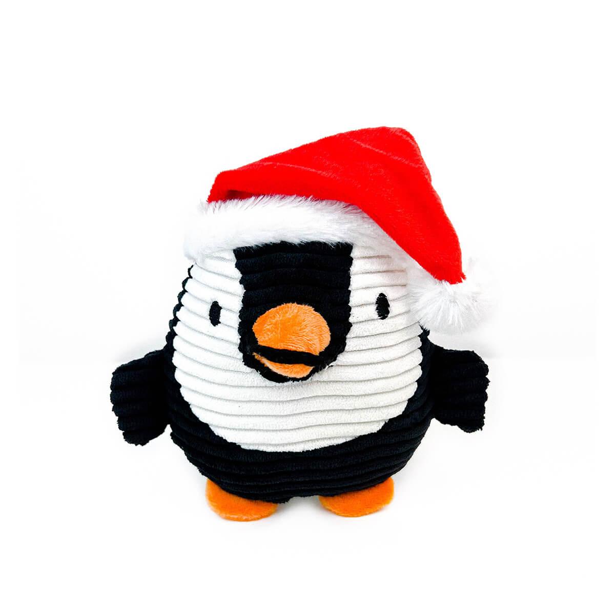 Holiday Penguin Squeaky Dog Toy - Shop Holiday Penguin Squeaky Dog Toy by Boogs & Boop