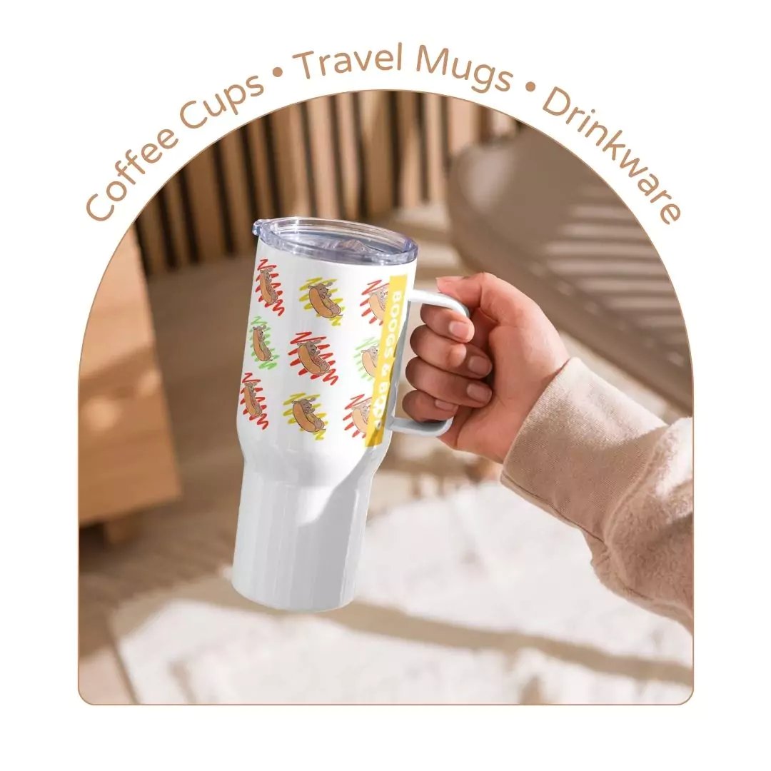 Coffee Mugs, Travel Mugs & Drinkware