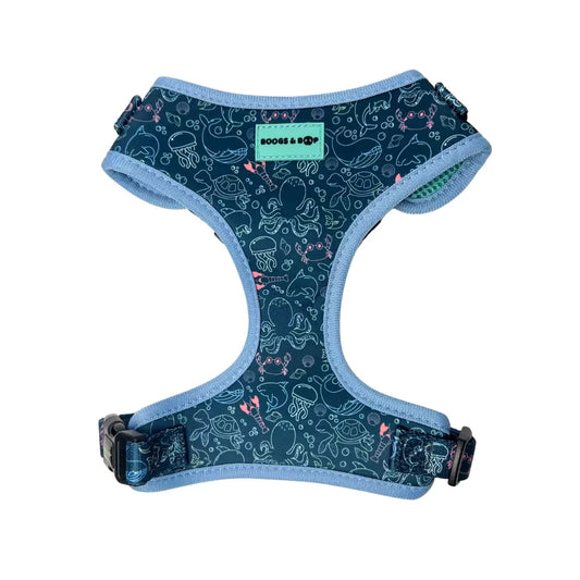 Shop Adjustable Under the Sea Dog Harness by Boogs & Boop.