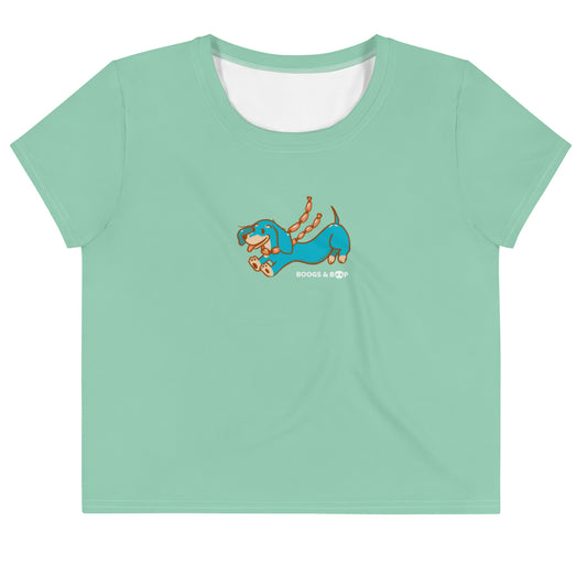 Beloved Breeds Dachshund Mom Crop Top