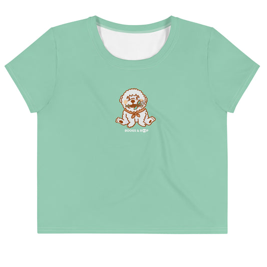 Beloved Breeds Bichon Mom Crop Top