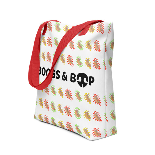 Hot Dog Lover Tote Bag - Boogs & Boop