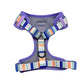 Adjustable Astro-Mutts Dog Harness with Striped Straps- Boogs & Boop