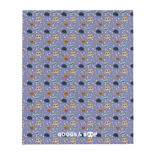 Astro-Mutts Throw Blanket - Boogs & Boop