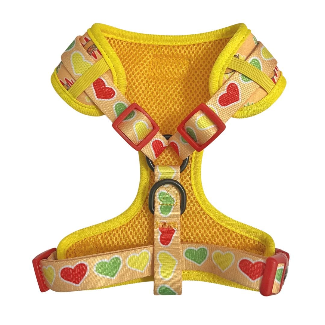 Shop Adjustable Hot Dog Lover Dog Harness for Dachshunds by Boogs & Boop.