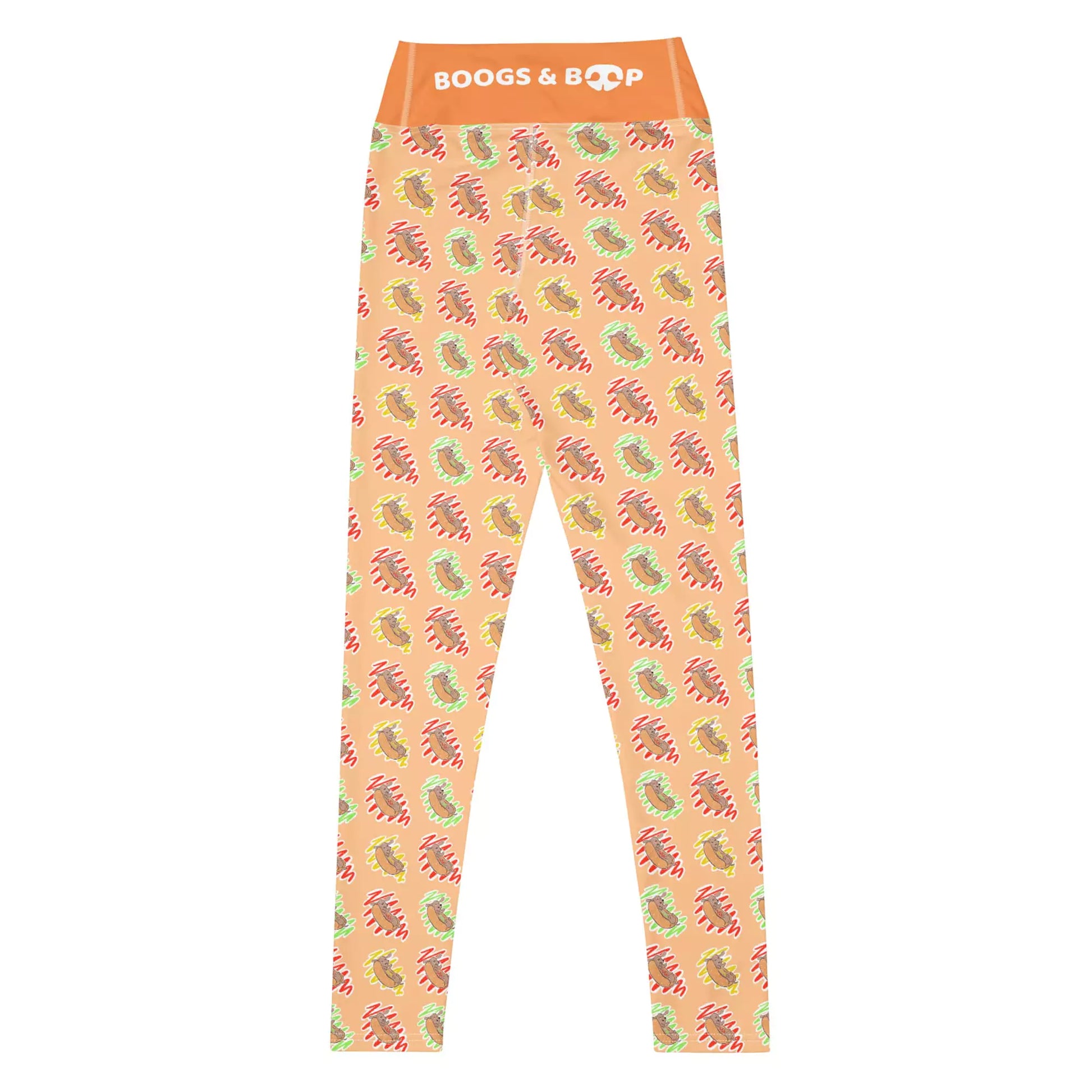 Shop Hot Dog Lover Dachshund Workout Leggings by Boogs & Boop.