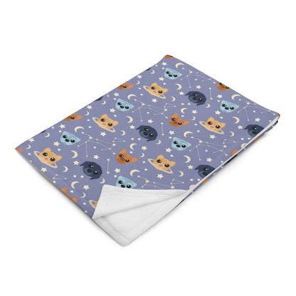 Astro-Mutts Throw Blanket - Boogs & Boop