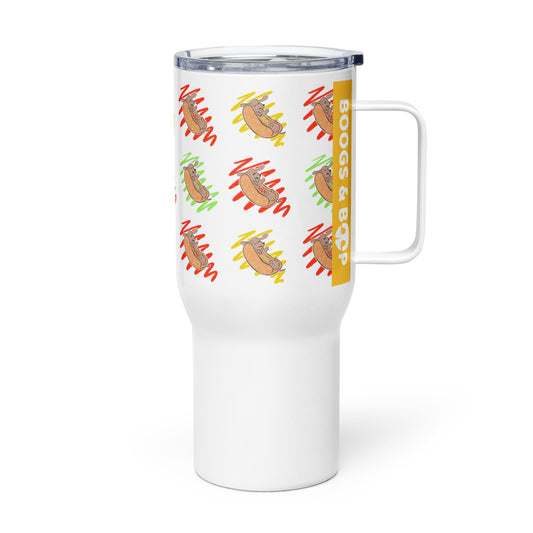 Hot Dog Lover Travel Mug (25 oz) - Boogs & Boop