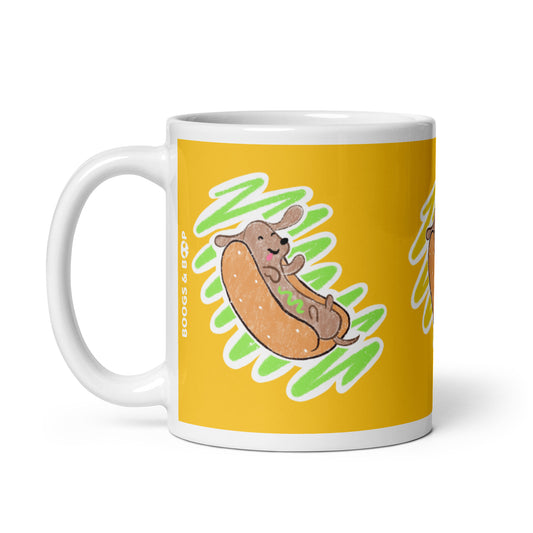 Hot Dog Lover Coffee Mug (11 oz) - Boogs & Boop