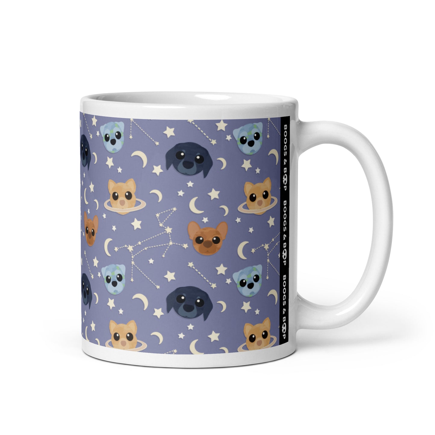Astro-Mutts Coffee Mug (11 oz) - Boogs & Boop