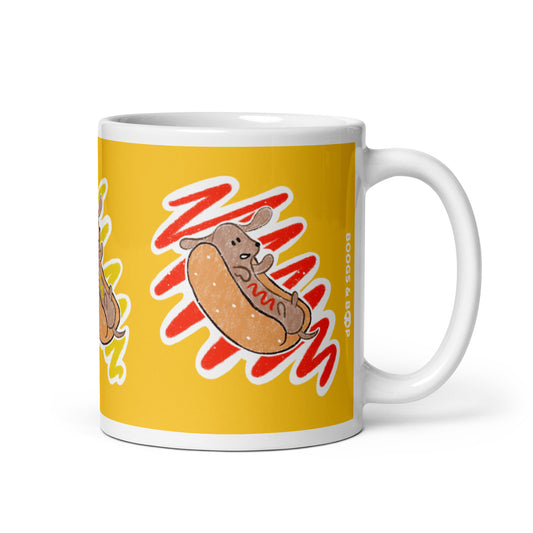 Hot Dog Lover Coffee Mug (11 oz) - Boogs & Boop