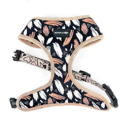 Style your pup with the Signature Reversible Neoprene Dog Harness by Boogs & Boop.