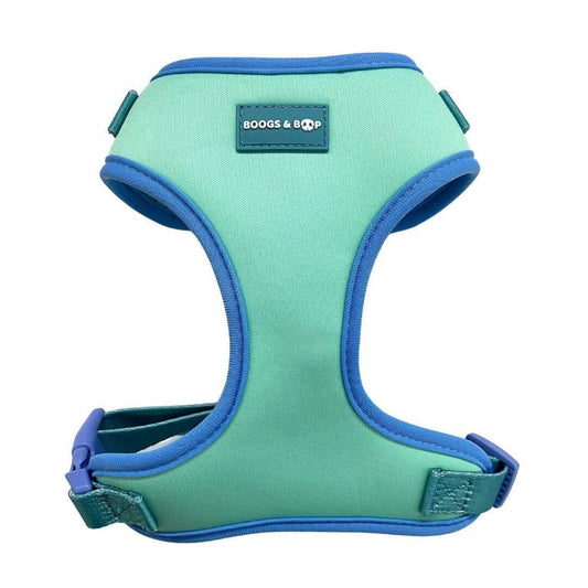 Shop Adjustable Summer Color Block Dog Harness - Surfrider Blue by Boogs & Boop.