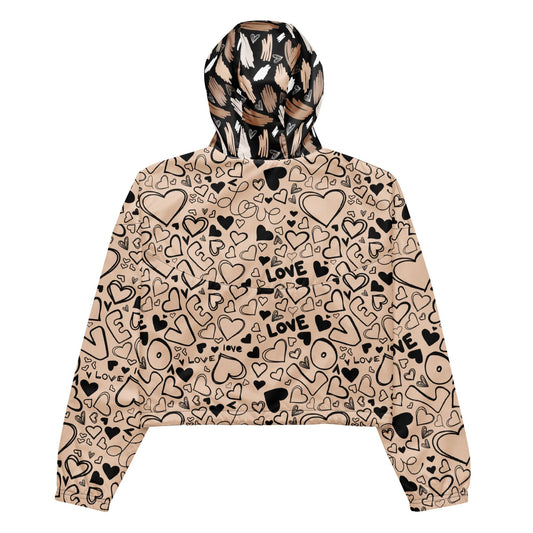 Shop Signature All-over Print Cropped Raincoat by Boogs & Boop