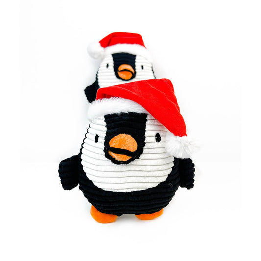 Holiday Penguin Squeaky Dog Toy - Shop Holiday Penguin Squeaky Dog Toy by Boogs & Boop