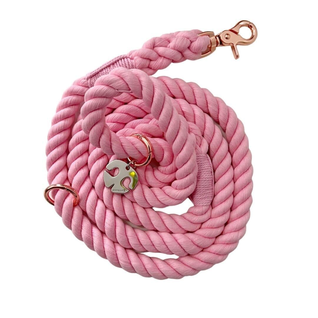 Shop Rope Leash - Bubblegum Pink by Boogs & Boop.