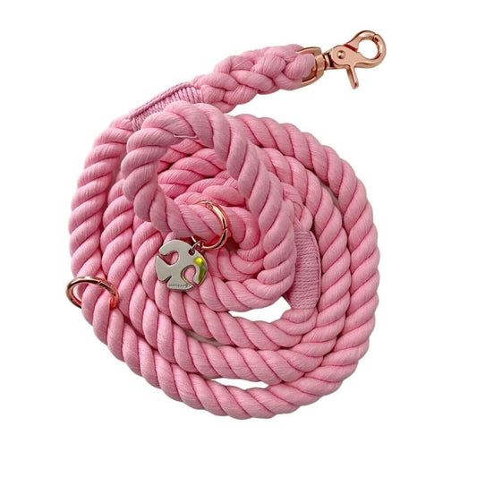 Shop Rope Leash - Bubblegum Pink by Boogs & Boop.