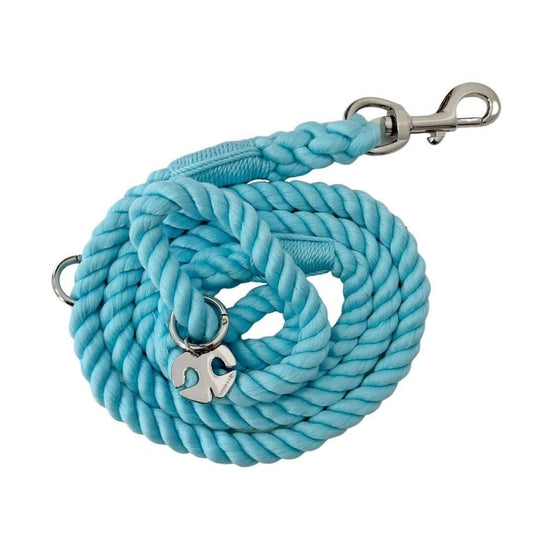 Shop Rope Leash - Sky Blue by Boogs & Boop.