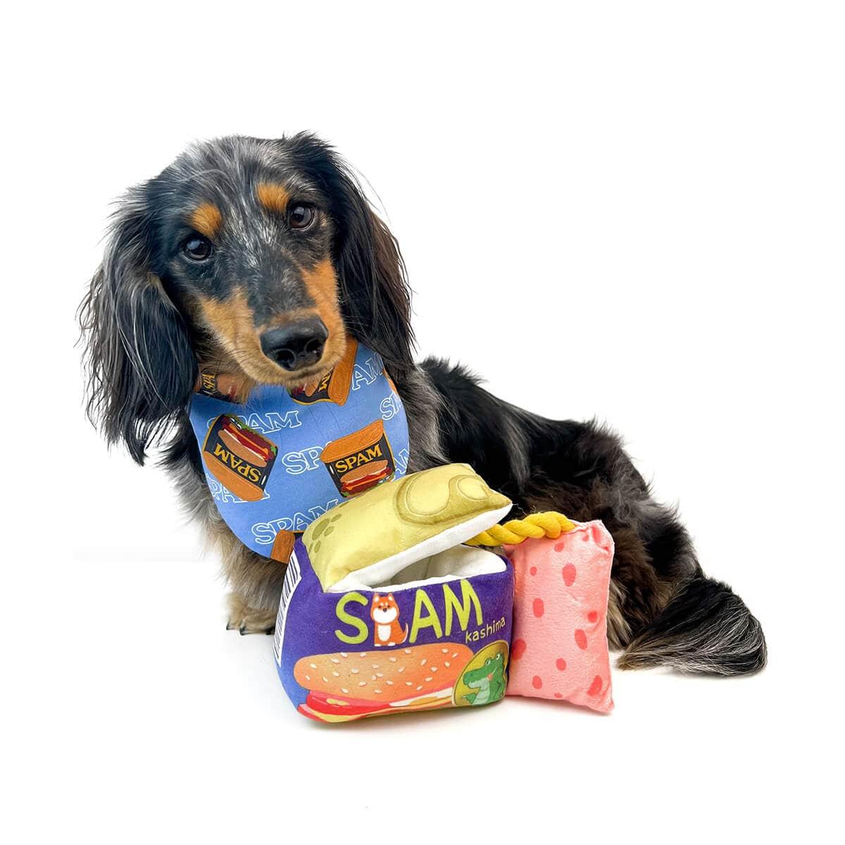 Shop Spam Can Plush Rope Dog Toy by Boogs & Boop