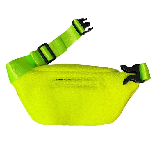 Shop Teddy Fanny Pack - Highlighter Yellow by Boogs & Boop