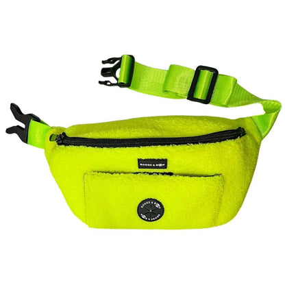 Shop Teddy Hip Fanny Pack - Highlighter Yellow by Boogs & Boop